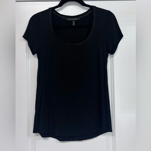 White House Black Market Classic Black Tee